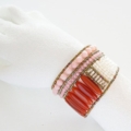 Armband "Rock" Large Pink