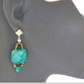 Ohrringe "Armonia" Green Dark