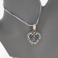 Anhänger "Coeur" Blu