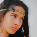 Haarband "Boa" Golden