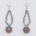 Ohrringe Mondstein Hematin T